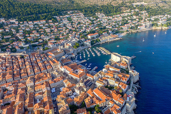 Dubrovnik in Dalmatien